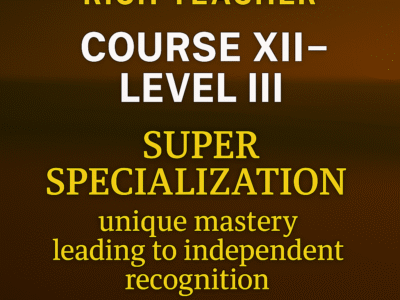 Course XII Level III Super Specialisation